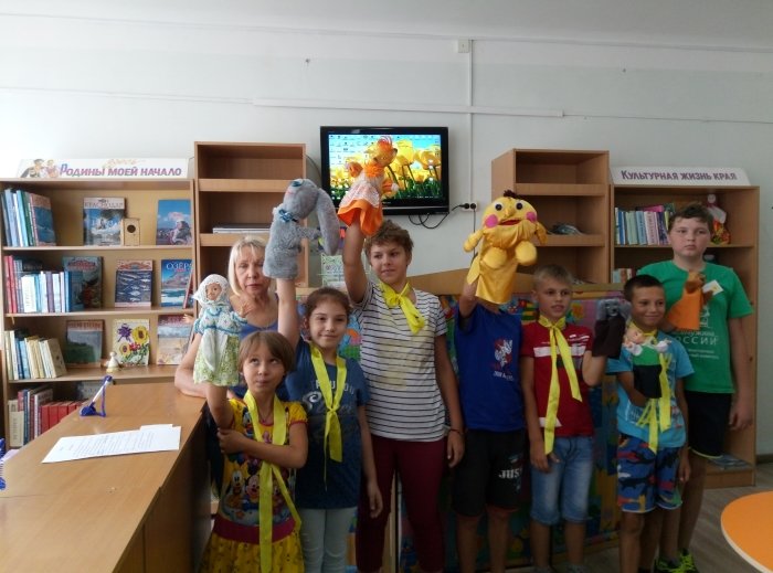 «Колобок»  - проект  «Кукольный  театр детской книги» действует